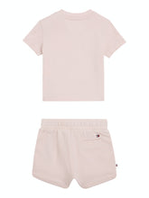 TH Baby Logo Short Set Pink